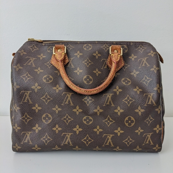 Authentic 1999 Vintage Louis Vuitton Speedy 30 Handbag - Picture 12 of 16